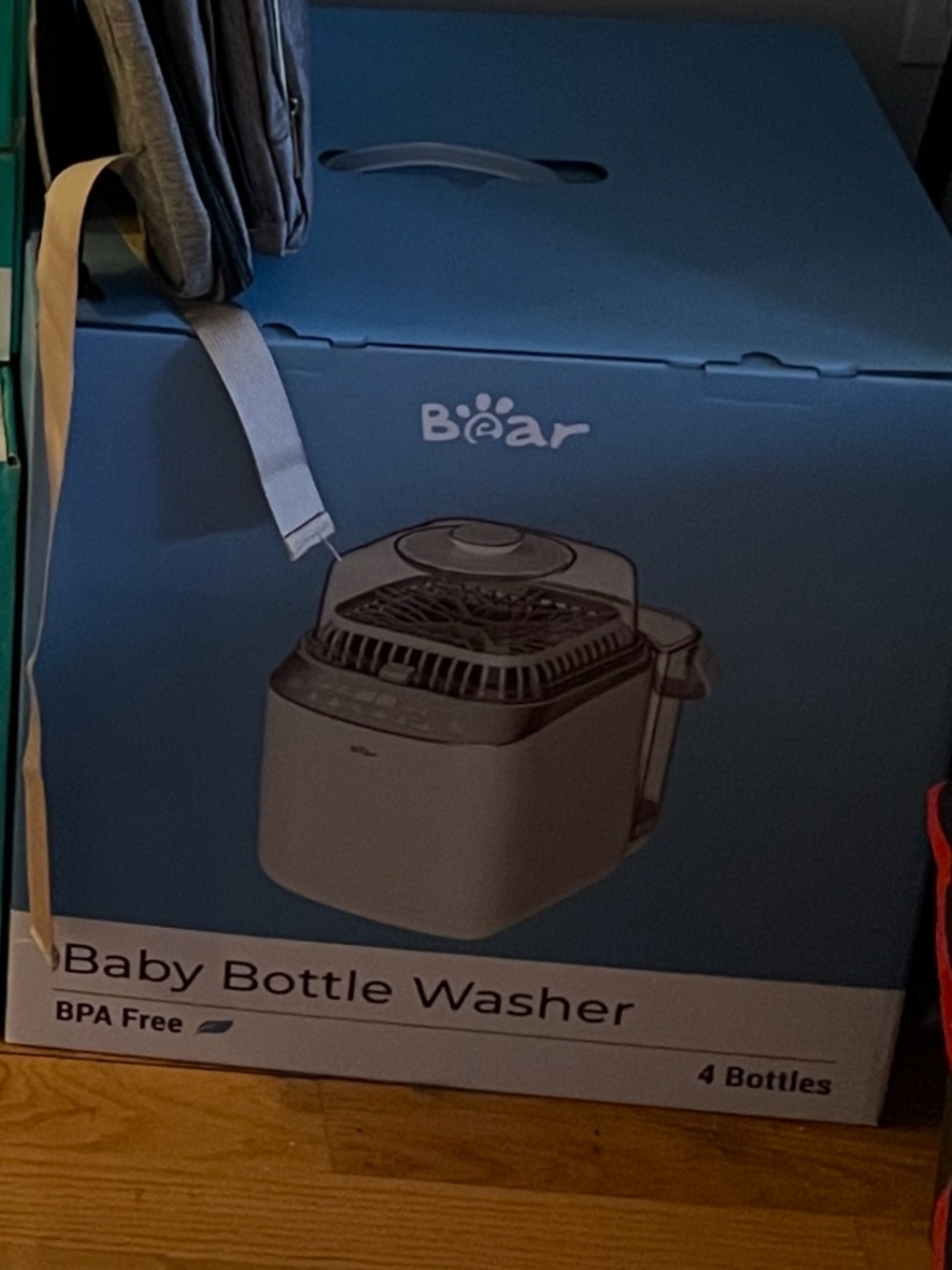 Boar bottle washer